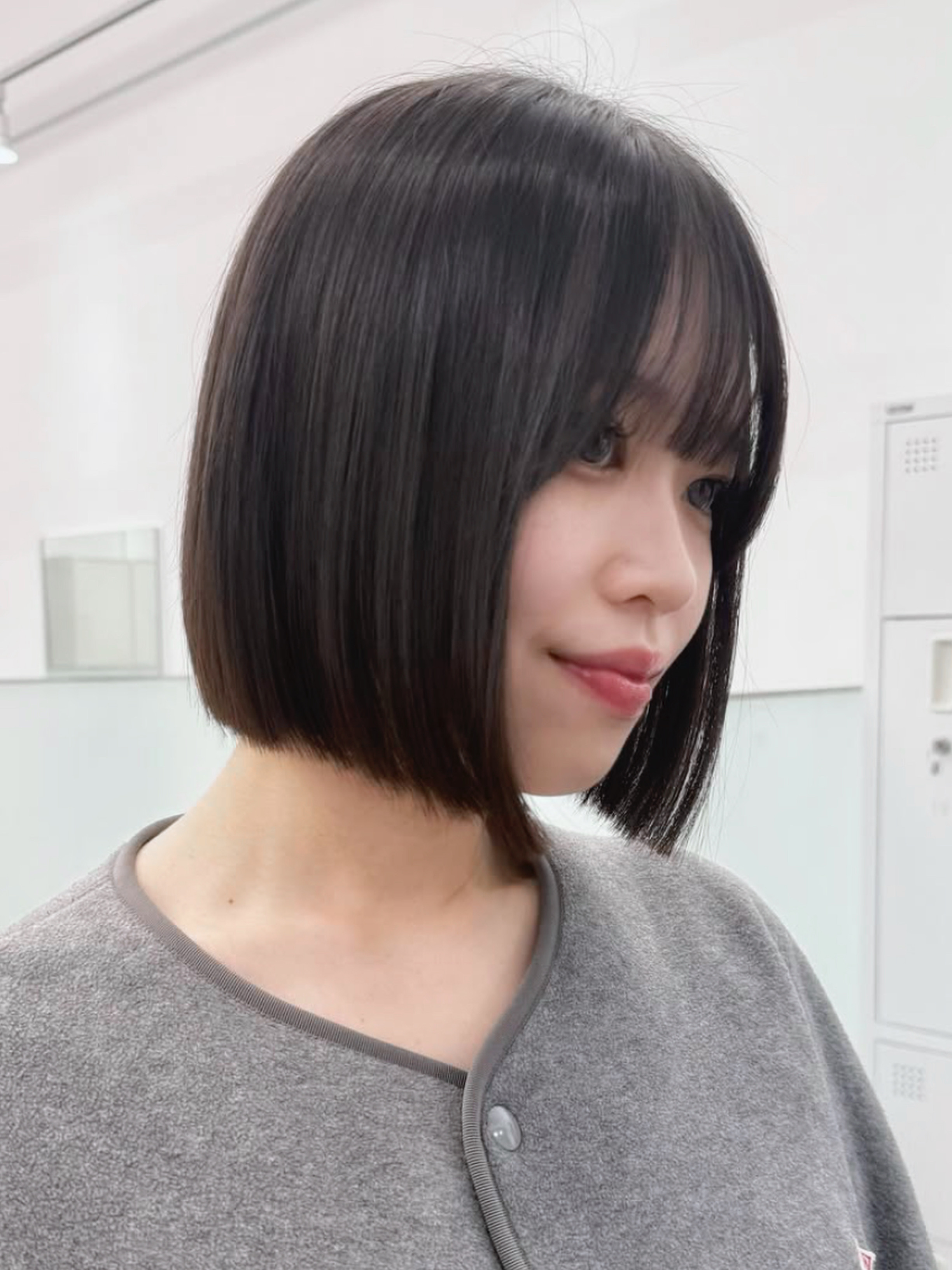一度の施術で圧倒的に楽になる！髪質に左右されないボブヘア